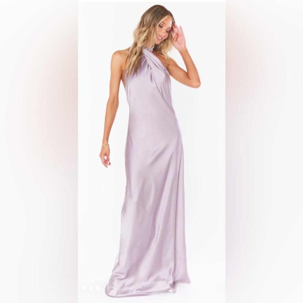 Show Me Your MuMu Lavender Maxi Dress
